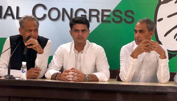 राजस्थान: कांग्रेस की पहली लिस्ट जारी, सचिन पायलट टोंक और अशोक गहलोत सरदारपुरा से लड़ेंगे चुनाव
