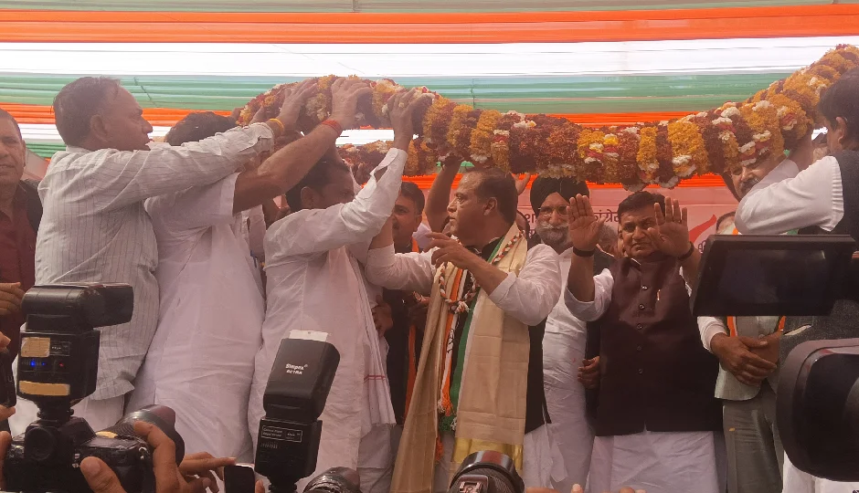 सुनील शर्मा ने संभाली जयपुर शहर कांग्रेस की कमान, खाचरियावास का भाजपा पर हमला, गाय के नाम पर माहौल बिगाड़ने की साजिश का लगाया आरोप