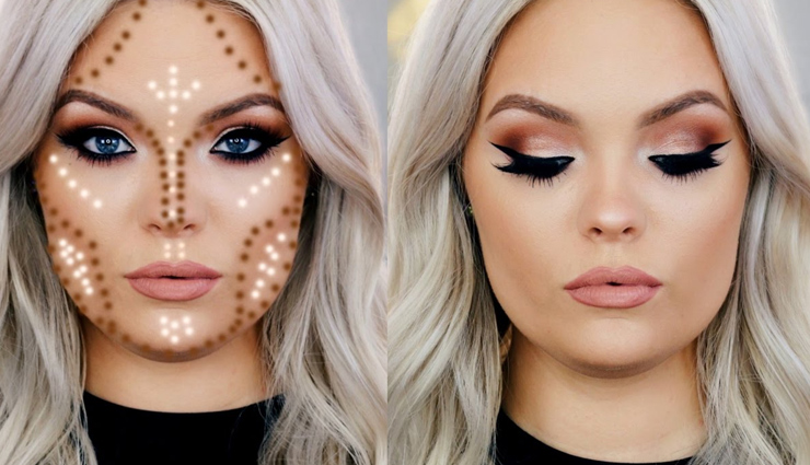 contour on face,applying contour,make up tips,skin care tips,beauty tips