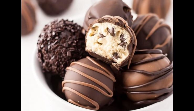 cookie dough truffles,truffles recipe,dessert recipe