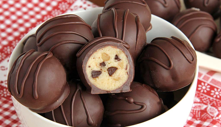 Recipe- Dipped in Chocolate Cookie Dough Truffles