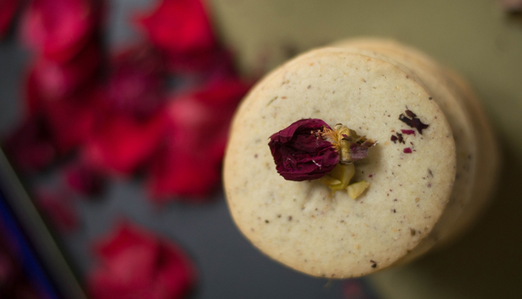 eggless thandi cookies,cookies recipe,snacks recipe,thandai cookies