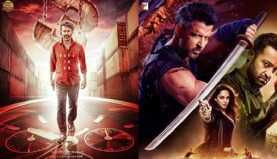 बॉक्स ऑफिस पर महायुद्ध: रजनीकांत की ‘कुली’ बनाम ऋतिक रोशन की ‘वॉर 2’, जानें दूसरे दिन किसने मारी बाजी