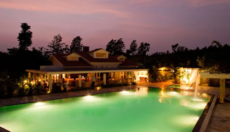luxurious resorts in coorg,coorg,places to stay in coorg,amanvana spa resort,the ibnii,ayatana,club mahindra,coorg,vivanta by taj