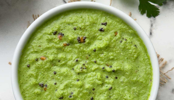 Recipe- Easy To Make Coriander Coconut Chutney