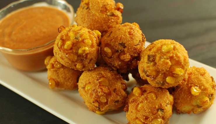 Enjoy Monsoon With Corn Balls