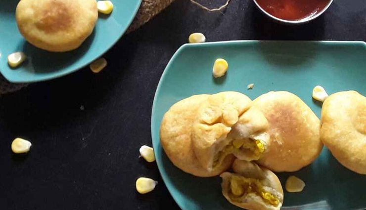 Recipe- Homemade Corn Kachori