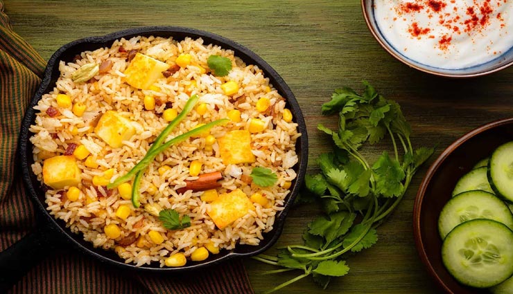 झटपट बनने वाले कॉर्न-पनीर राइस का लजीज स्वाद बना देगा आपको दीवाना #Recipe