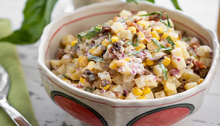 मिनटों में तैयार होगा स्वादिष्ट कॉर्न सलाद, गर्मियों में बनाएगा सेहत #Recipe