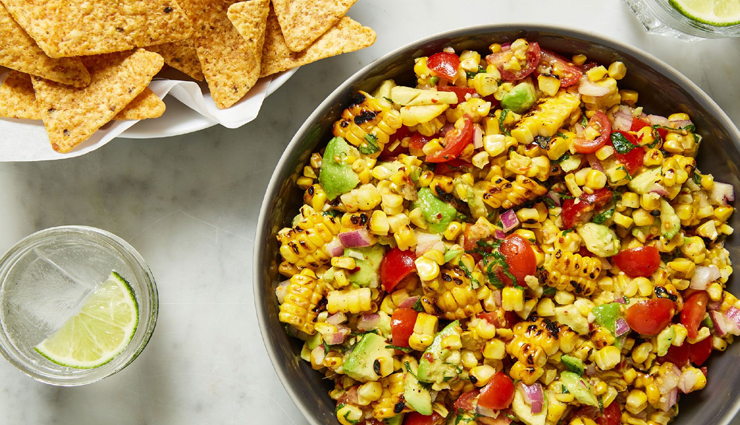 घर आए मेहमानों के लिए बनाए मेक्सिकन डिश कॉर्न साल्सा, हर कोई करेगा आपकी तारीफ #Recipe