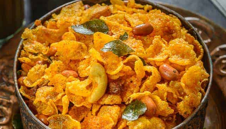 cornflakes chiwda recipe,easy cornflakes chiwda recipe,delicious cornflakes chiwda recipe,quick cornflakes chiwda recipe,healthy cornflakes chiwda recipe,crunchy cornflakes chiwda recipe,cornflakes snack recipe,indian cornflakes chiwda recipe,cornflakes namkeen recipe,cornflakes mixture recipe