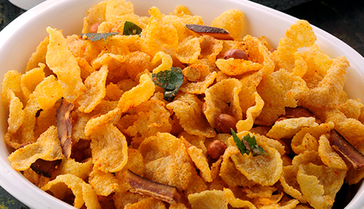 Recipe- Healthy to Eat Cornflakes Chiwda