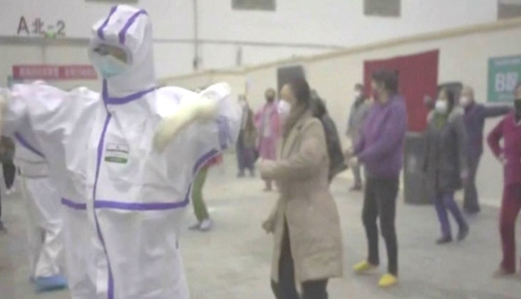 china,coronavirus,coronavirus patients,dance,exercise,hospital
