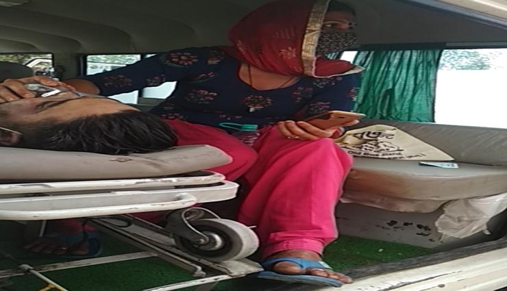 सीकर : अस्पताल की दर पर बीमार पति ने तोडा दम, पुलिसकर्मी ने मिन्नतें की तो डॉक्टर ने लगाई डांट