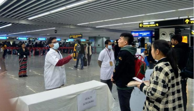 coronavirus,china,airport,weird news