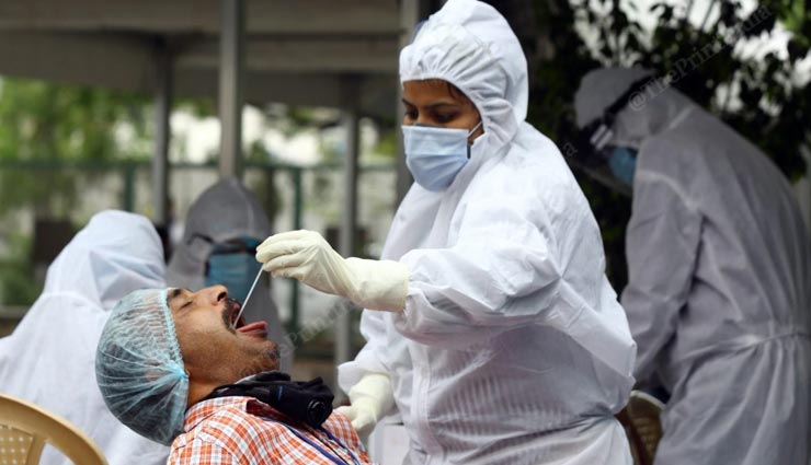 बीकानेर : फिर आई कोरोना मामलों में गिरावट, सुबह की रिपोर्ट में मिले 72 पॉजिटिव