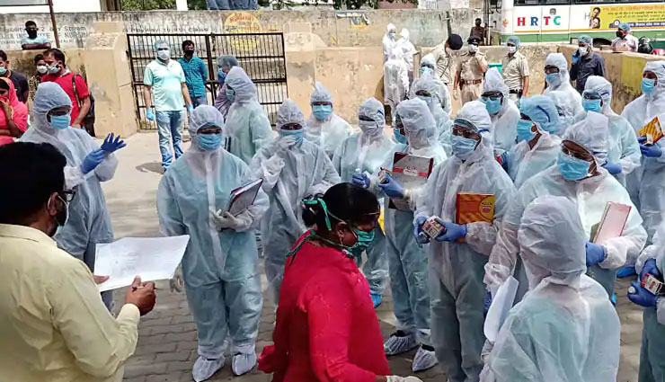 कोरोना की रफ्तार / कुछ ही दिनों में ब्राजील से आगे होगा भारत, पिछले 9 दिनों से लगातार मिल रहे  50000 से ज्यादा मरीज