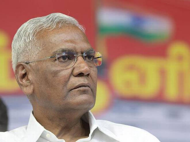violation of right to privacy,cpi general secretary d raja,news