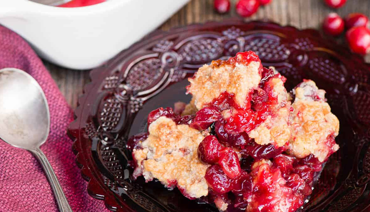 Recipe- Delicious Cranberry Cobbler
