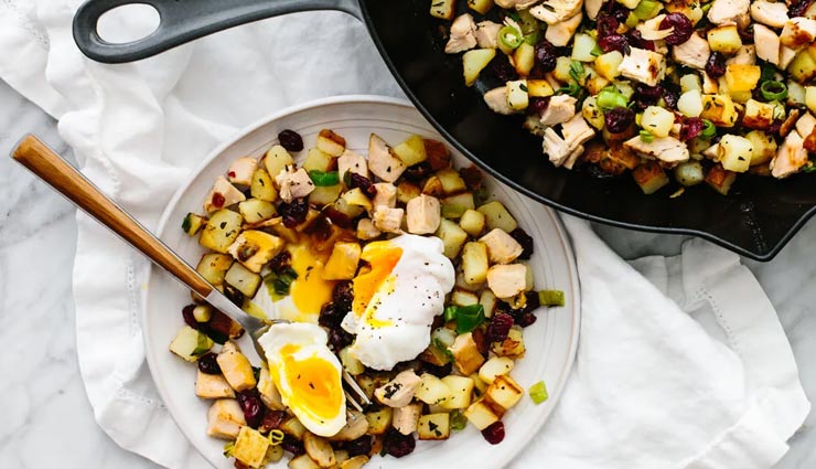 Recipe- Delicious Turkey Cranberry Hash