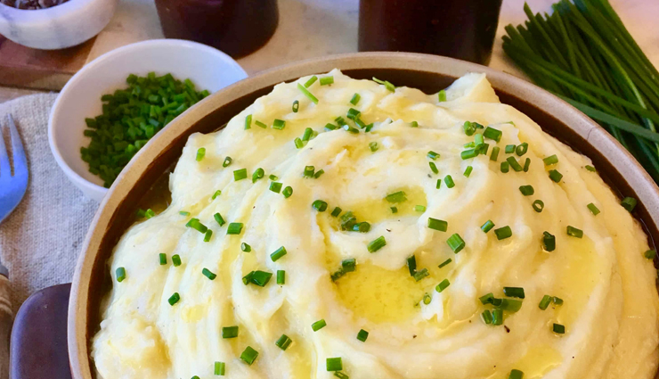Recipe- Creamy Garlic Mashed Potatoes