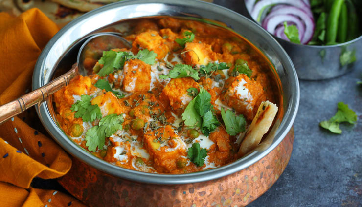 creamy matar paneer,matar paneer recipe,panner recipe,matar recipe