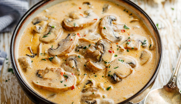 Recipe - Creamy Mushroom Soup
