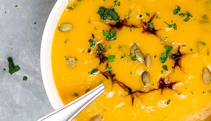 creamy roasted pumpkin soup,soup recipe,pumpkin recipe,recipe