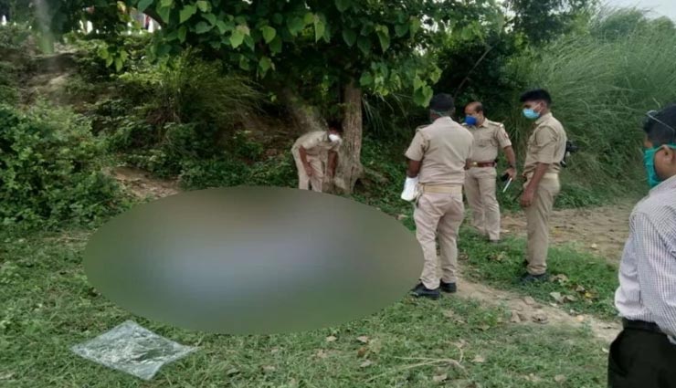 गोरखपुर : सिर कुचलकर की गई महिला की हत्या और घाट के किनारे ला फेंका शव
