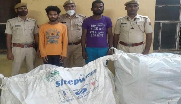 कोटा : पुलिस ने किया कैमरा शोरूम में हुई नकबजनी का पर्दाफाश, 25 लाख के सामान के साथ 2 नकबजन गिरफ्तार