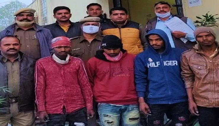 उदयपुर : कुछ ही घंटों में पुलिस ने रमणी घाटी अपहरणकर्ताओं को किया गिरफ्तार