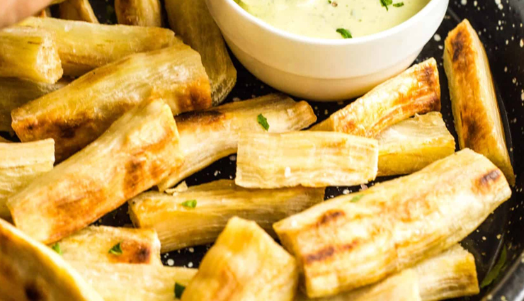 Recipe- Golden and Crispy Baked Yuca Fries