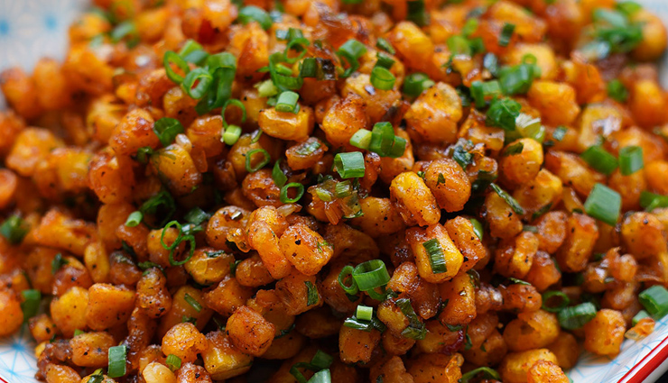 Recipe- Easy To Make Crispy Corn Chaat