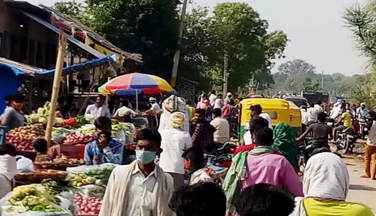 धौलपुर : लोगो में कोरोना से ज्यादा पुलिस का डर, दिनभर चला चोर सिपाही का खेल