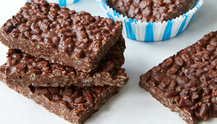 Recipe- Healthy and Crunchy Chocolate Crunch Bars

