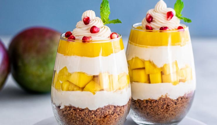 क्रंची मैंगो पार्फे का स्वाद देगा गर्मियों में मजा, मिनटों में होगी तैयार #Recipe