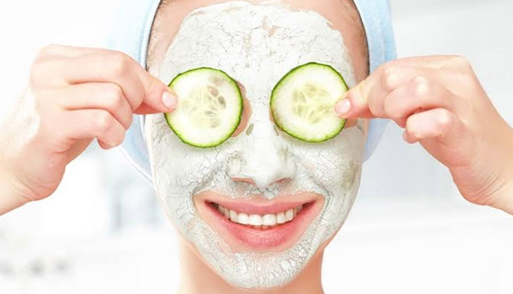 homemade cucumber face pack,cucumber face pack for glowing skin,skin care tips,beauty tips
