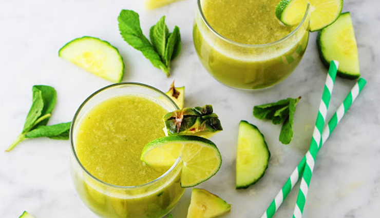Recipe- Cucumber Lime Mint Juice To Beat Summer Heat