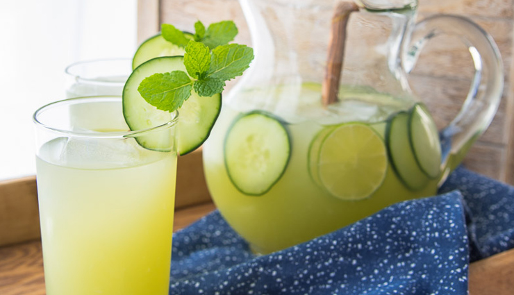 cucumber lime mint juice,juice recipe,cucumber recipe,drinks recipe,summer drinks recipe