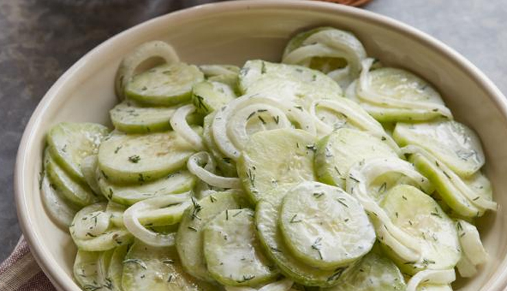 Recipe- Simple and Delicious Creamy Cucumber Salad
