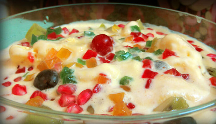 recipe fruit custard,recipe,sawan recipe