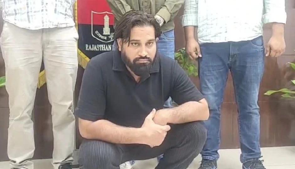 भिवाड़ी में साइबर ठग नेटवर्क का पर्दाफाश, 122 करोड़ की साइबर ठगी का खुलासा, मुख्य आरोपी गिरफ्तार