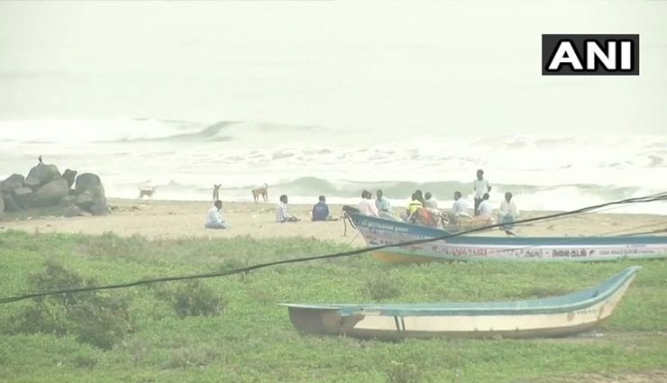 तमिलनाडु और पुडुचेरी में आज गाजा तूफान के तबाही मचाने की आशंका, नौसेना अलर्ट