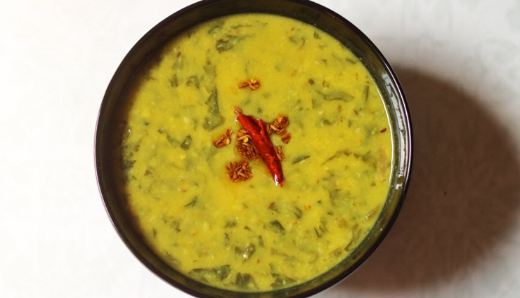 dal palak,dal recipe,palak recipe,main course recipe