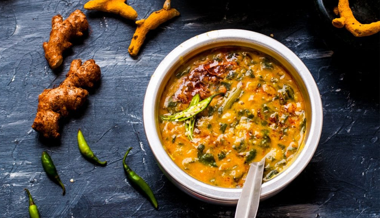 lehsuni dal palak,dal palak recipe,dal palak with lehsun tadka,lehsuni dal,hunger struck,food,easy recipes for dinner,dal tadka recipe