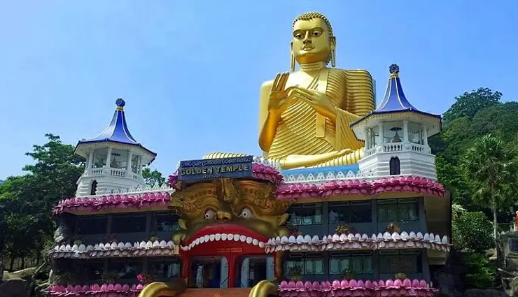 dambulla cave temple,interesting facts about the largest cave temple in sri lanka,sri lanka,largest cave temple