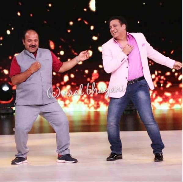 dancing uncle,sanjeev srivastav,govinda,madhuri dixit