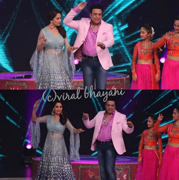 dancing uncle,sanjeev srivastav,govinda,madhuri dixit
