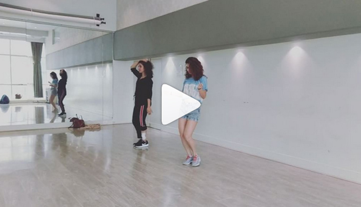 VIDEO- Dangal Girls Fatima Sana Shaikh and Sanya Malhotra Dilbar Dance Will Blow Your Mind