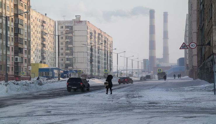 weird city,norilsk city,city of dark,world coldest city